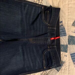 SPANX Dark Blue Flare Jeans